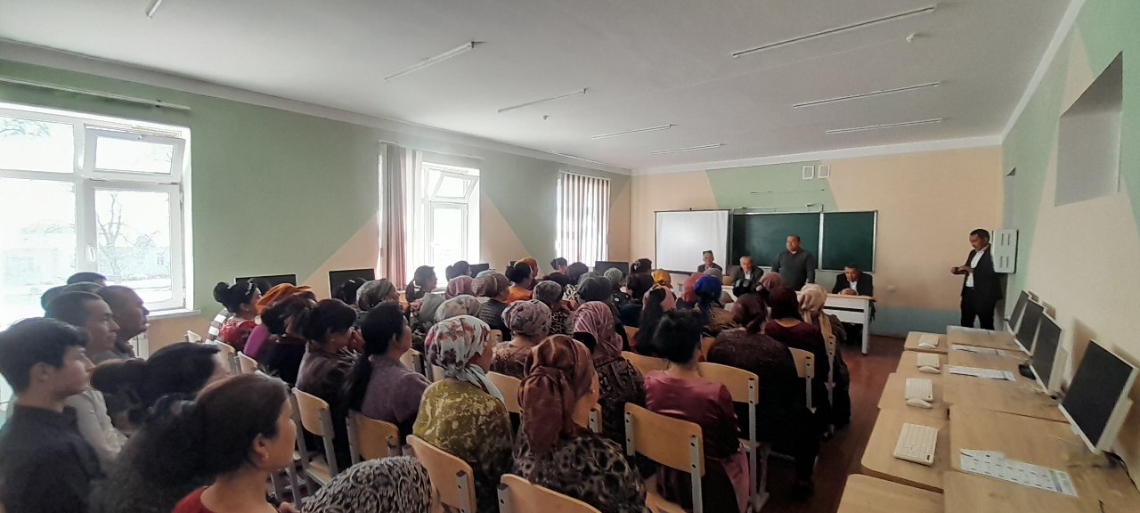 Зомин туман 1- сони  Политехникуми рахбарияти ва ўқитувчилари Даштобод шахар 25- сонли умум таълим мактабига ташриф буюрди
